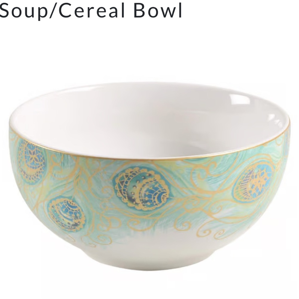 222 Fifth’s Lakshmi pattern bowl